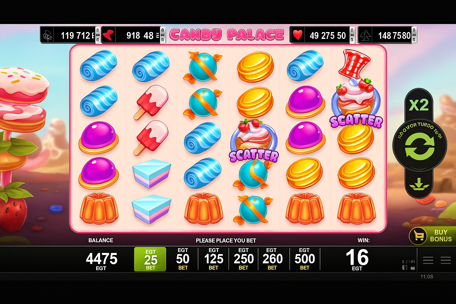 Candy Palace gameplay